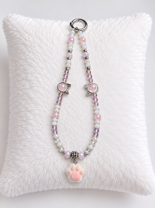 Phone Wristlet - Mobilarmband - Rosa Katt