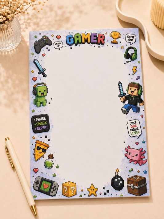 Anteckningsblock - Gamer 2
