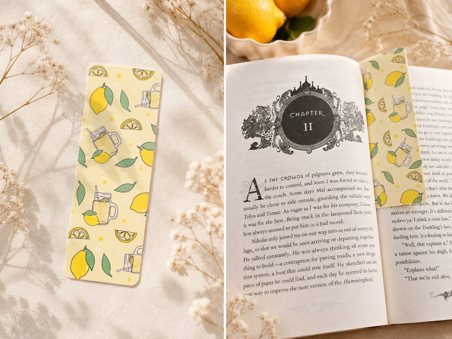 Lamminerade Bokmärken - 4 Olika Designs